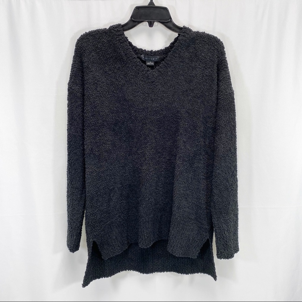 Sanctuary cozy teddy black sweater - Picture 2 of 4